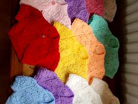 Freecycle Newborn hand knitted cardigans