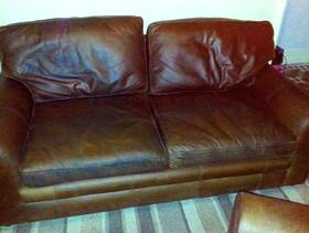 Freecycle Liberty Real Leather Suite