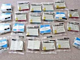 Freecycle 23 'compatible' printer ink cartridges for Epson Hummingbird inks.