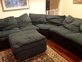 Freecycle Sectional sofa with item