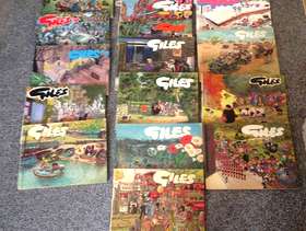 Freecycle Sunday and Daily Express Giles Cartoon Books.