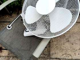 Freecycle Electric fan