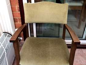 Freecycle Lovely chair needing a little TLC
