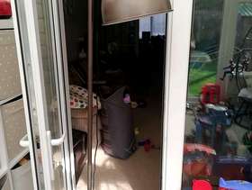 Freecycle Retro bronze tall lamps x2