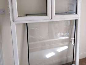 Freecycle UPVC Window frame and glass