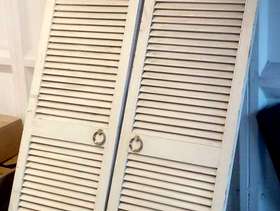 Freecycle 2 louvre doors