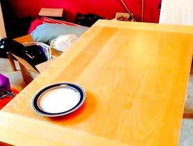 Freecycle Habitat dining table and chairs