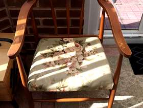Freecycle Chair for re-covering project