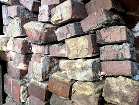 Freecycle Old Bricks with mortar