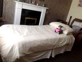 Freecycle Trundle bed with mattresses