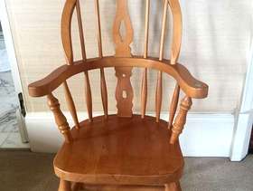 Freecycle Wooden Childs chair