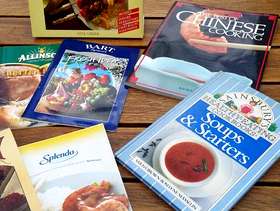Freecycle Cookery books