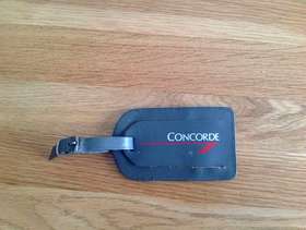 Freecycle Concorde Luggage Label