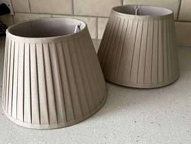 Freecycle Pair of lampshades