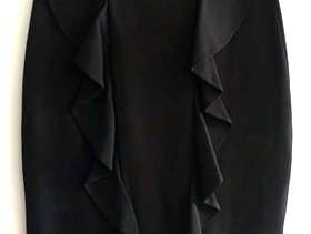 Freecycle Frill bodycon skirt