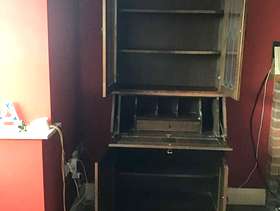 Freecycle Cupboard with bookcase