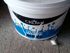 Freecycle Tub of Crown Matt emulsion