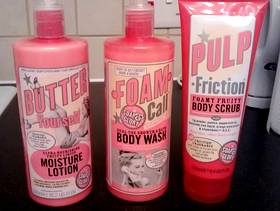Freecycle Soap & Glory products