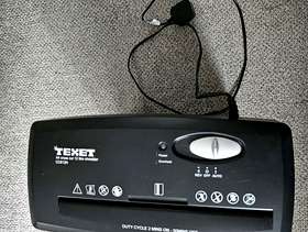 Freecycle Home office Paper Shredder