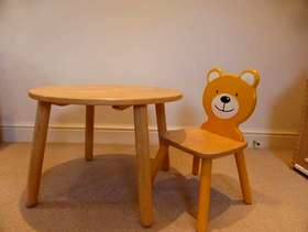 Freecycle Children's Table and Chair