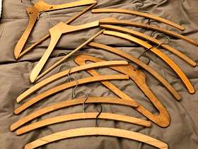 Freecycle Wooden Coathangers