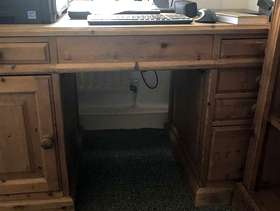 Freecycle Pine Desk