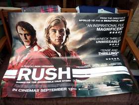 Freecycle Limited Edition poster from the film RUSH