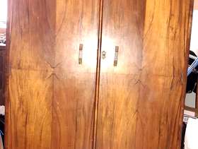 Freecycle Small Art deco gentlemens wardrobe