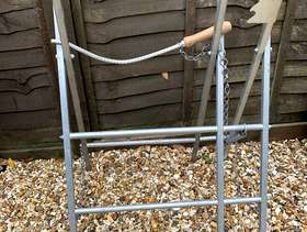 Freecycle Galvanised metal saw horse