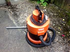 Freecycle VAX vacuum cleaner suitable for workshop