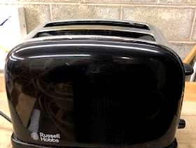 Freecycle 2 Slice Black Toaster