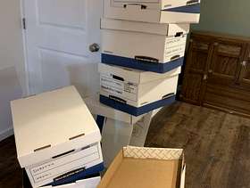Freecycle Bankers/book boxes