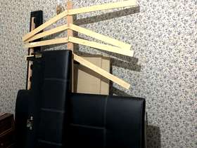 Freecycle Double bed frame complete with headboard and fixings.