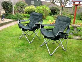 Freecycle Two Folding Camping Chairs
