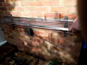 Freecycle Heavy duty stainless steel kitchen saucepan rack