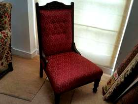 Freecycle Victorian Hall Chair