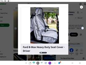 Freecycle FORD B-Max Heavy Duty Seats Covers