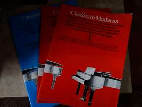 Freecycle Classics To Moderns 1 & 2 Piano Books