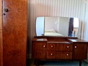 Freecycle Mid century wooden dressing table