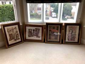 Freecycle 4 framed picture from Asia