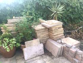 Freecycle Concrete pavers x 80, measuring 45x45cm