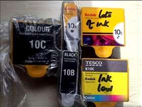 Freecycle 5 x Kodak 10 ink cartridges - colour and black ...