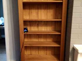 Freecycle Wooden book shelf unit