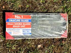 Freecycle Small double glazed glass panel UNUSED