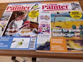 Freecycle .Quantity of Leisure Painter magazines.