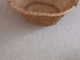 Freecycle Wicker Laundry/Log/Toy Basket with Handles