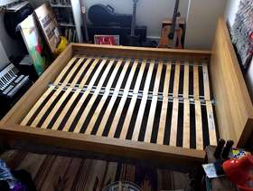 Freecycle Kingside wooden bed
