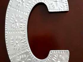 Freecycle Aluminium Letter C