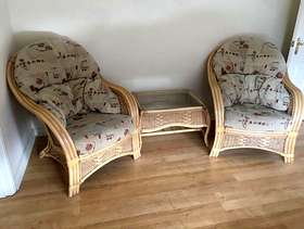 Freecycle Conservatory chairs and table