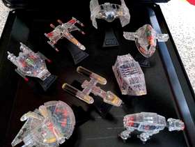 Freecycle Miniature Star Wars models